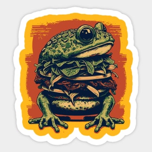 Frogburger Sticker